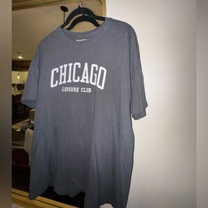 Abercrombie & Fitch Gray Chicago Tee